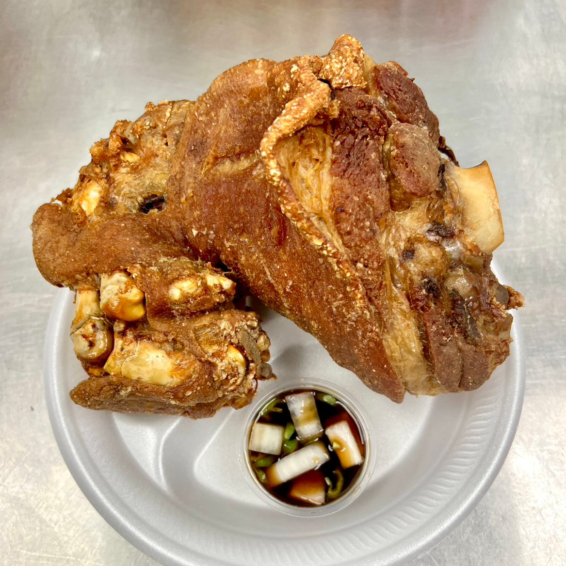 Crispy Pata (Crispy Pork Leg).