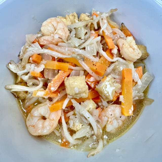Bean Sprout with Tofu.