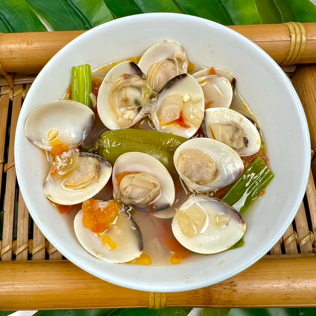 Halaan Soup - Clam Soup.