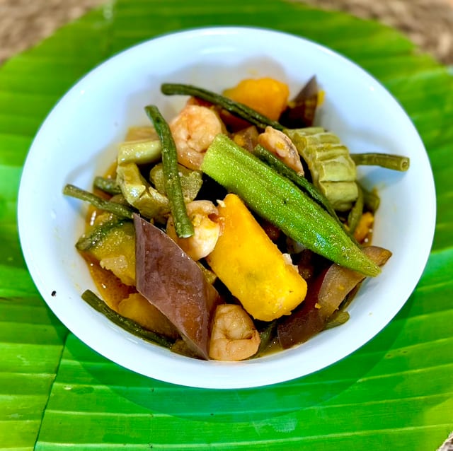 Pinakbet - Vegetable Dish.