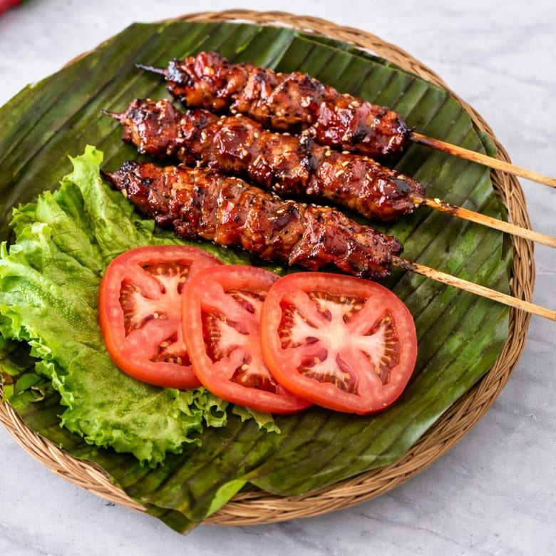 BBQ Skewers (2 sticks).