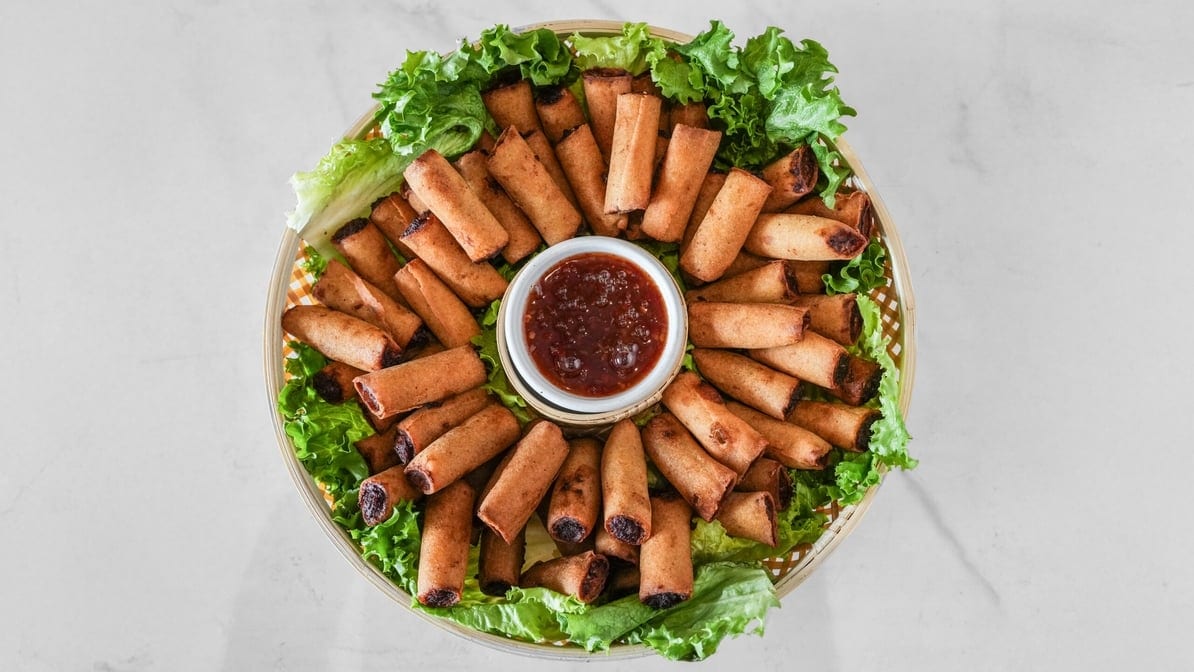 Pork Egg Rolls.