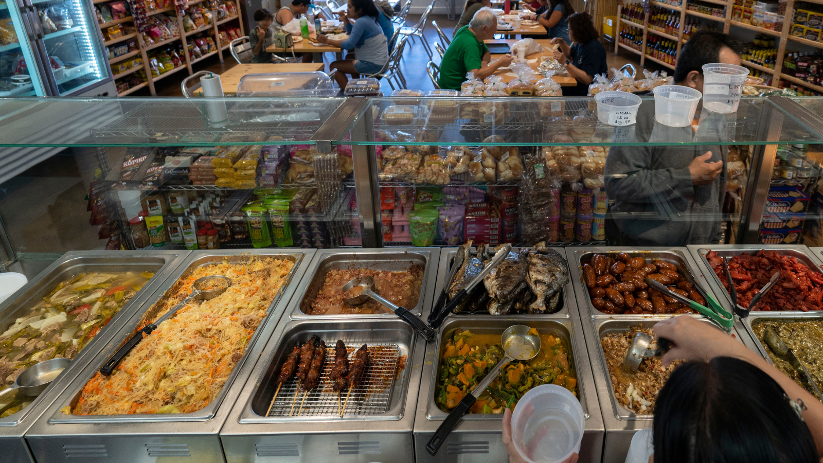 Turo-Turo at Manila Food Mart